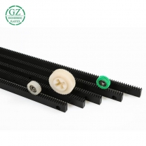定制純色工程塑料齒條耐磨含油工業(yè)用MC尼龍齒條